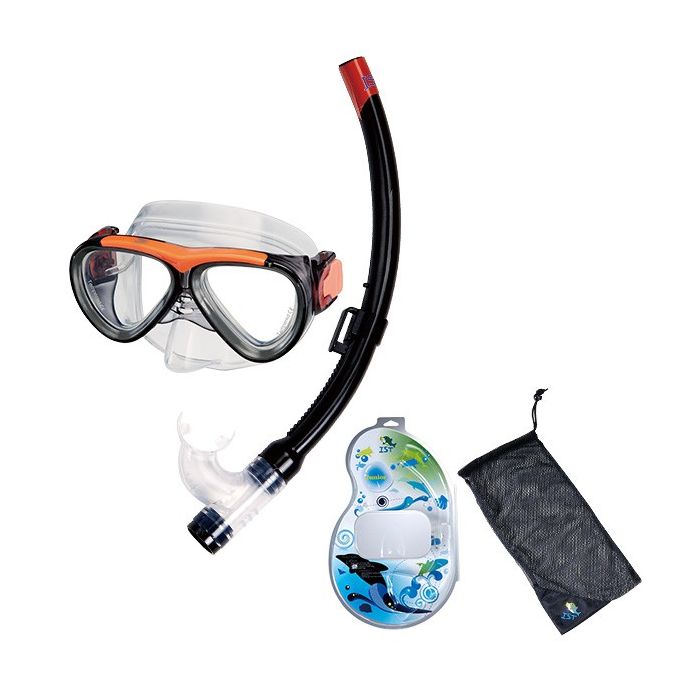 Vlieger Het strand Vel IST Sports - Snorkelset voor kinderen - Masker en Snorkel - Siliconen