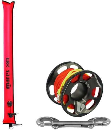 Mares SMB 1 meter met Apeks 60 m spool