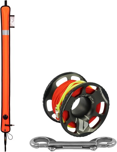 XDeep DSMB 140 cm met Apeks 60 m Spool