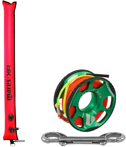 Mares SMB 1 meter met Apeks 30 m spool