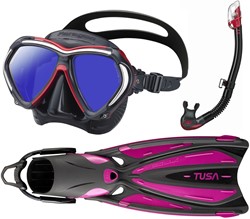 TUSA Paragon - Snorkelset - Rose Pink