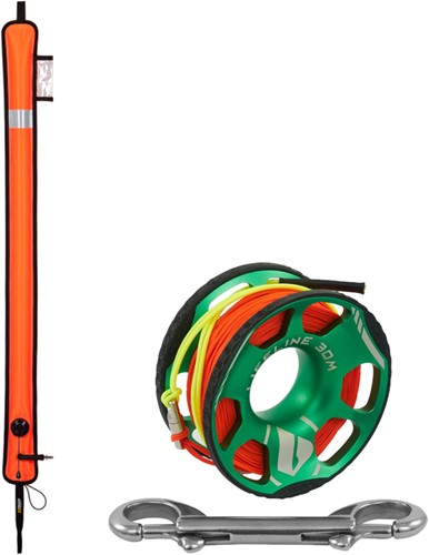 XDeep DSMB 140 cm met Apeks 30 m spool