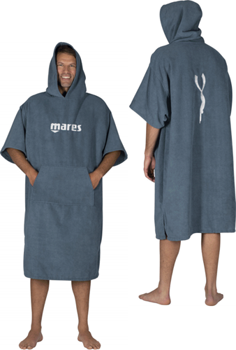 Mares Ascent Poncho - Blue