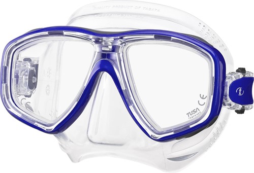 TUSA Freedom Ceos - Helder siliconen - Cobalt Blue