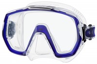 TUSA Freedom Elite - Helder siliconen - Cobalt Blue