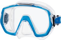 TUSA Freedom Elite - Helder siliconen - Fishtail Blue