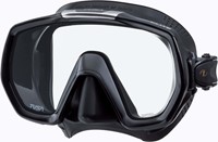 TUSA Freedom Elite - Duikbril met zwart siliconen