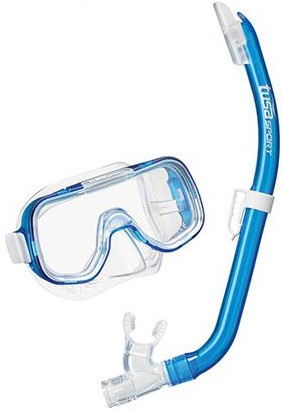 TUSA Snorkelset Mini Kleio Youth Dry Combo - Leeftijd 6-12 jaar-2