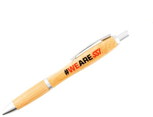 Ballpen SSI Logo - Gemaakt van Bamboo