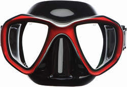 Duikbril Proteus Black/Red - Antifog