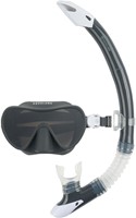 Aqualung Nabul - Snorkelset - UV Lens / Grijs