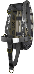 Mares Tactical Green Single Wing - XR Line