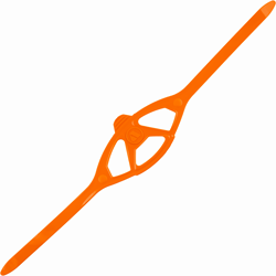 VX1 MASK STRAP ORANGE
