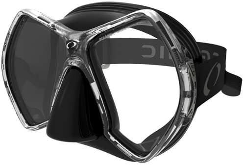 Cyanea - Duikbril - Black/Titanium