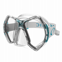 Cyanea Mask - Clear/Sea Blue