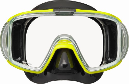 TUSA Viseo-Tri Ex - Duikbril - Fluor Yellow-3