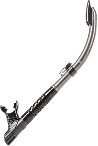 IST Sports Snorkel SN60 - Waterloosventiel - Siliconen Mondstuk - Zwart / Grijs