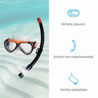 IST Sports - Snorkelset voor kinderen - Masker en Snorkel - Siliconen-2