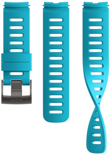 22 DIV1 SILICONE STRAP AQUA BLUE S+M