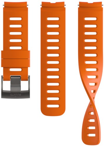22 DIV1 SILICONE STRAP TANGERINE S+M