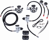 APEKS MTX-R SIDEMOUNT SET - DIN 300 BAR