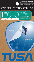 TUSA Anti Fog Film voor Zensee en Freedom HD masker