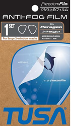 TUSA Anti Fog Film voor Paragon en Intega masker