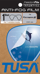 TUSA Anti Fog Film TA0806 voor Paragon S masker