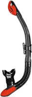 Mares Ergo Dry - Waterdichte Snorkel - Black / Red
