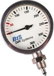 Manometer BTS 63 mm mineraalglas