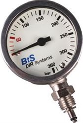 Manometer BTS 52 mm mineraalglas