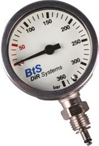 Manometer BTS 52 mm mineraalglas