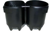 Tank Boot 2X5/7 L Dia 140 Blac