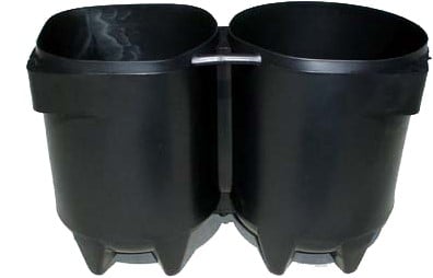 Tank Boot 2X5/7 L Dia 140 Blac