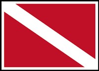 Dive Flag Mask Strap Cover