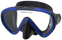 DUIKBRIL SCOPE BLAUW / ZWART
