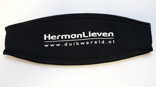 Maskerband Neopreen Zwart