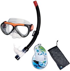 IST Sports - Snorkelset voor kinderen - Masker en Snorkel - Siliconen