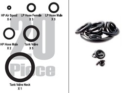O-ring reserve kit 20 pcs