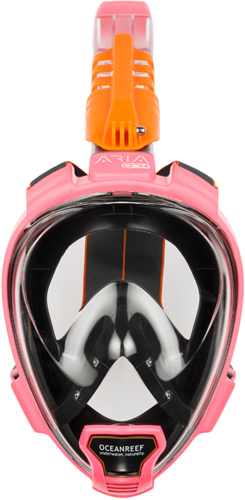Aria QR+ Snorkelmasker Roze S/M-2