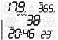 Mares Quad Duikcomputer - Big Display - Nitrox-2