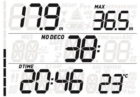 Mares Quad Duikcomputer - Big Display - Nitrox-2