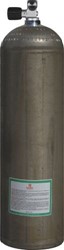 Duikfles 80CF - Aluminium 207 Bar Zilver