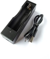 USB charger for 1*18650 battery