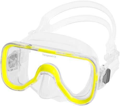 MASKER LYRA JUNIOR M71 GEEL-2