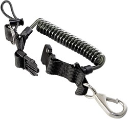 IST Spiraalkabel - RVS haak - 100cm