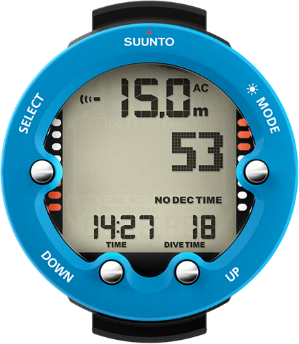 Suunto Zoop Novo - Duikcomputer - Blauw-3