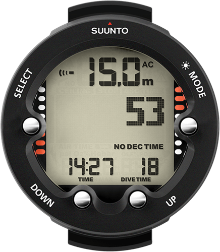Suunto Zoop Novo - Duikcomputer - Zwart -2