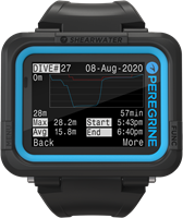 Shearwater Peregrine - Duikcomputer - Black/Cyan-2