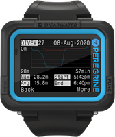 Shearwater Peregrine - Duikcomputer - Black/Cyan-3